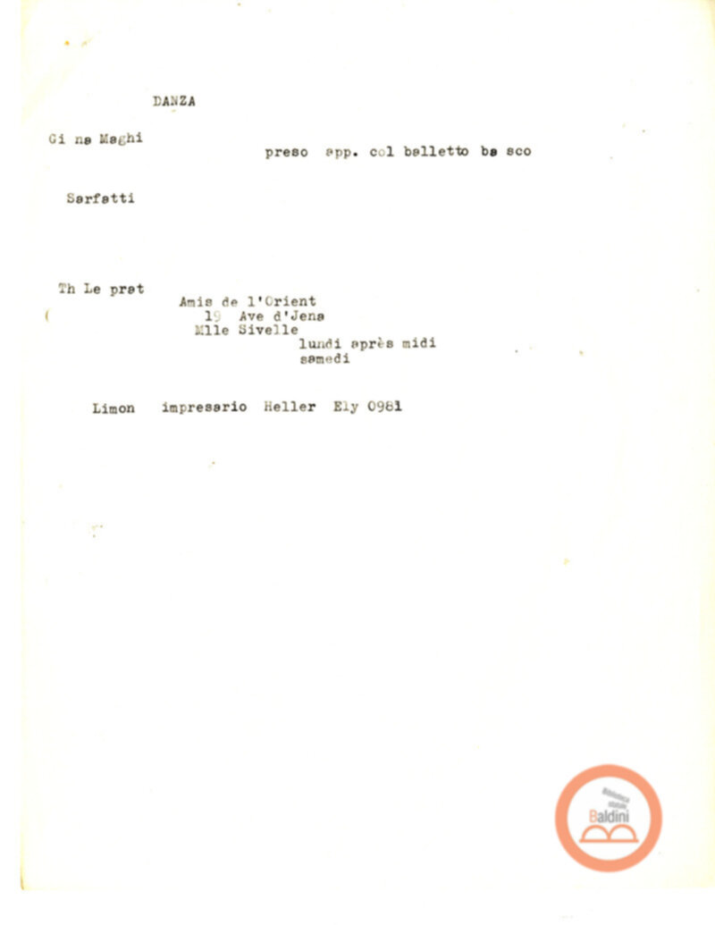 Stagione 1957-1958 - programma