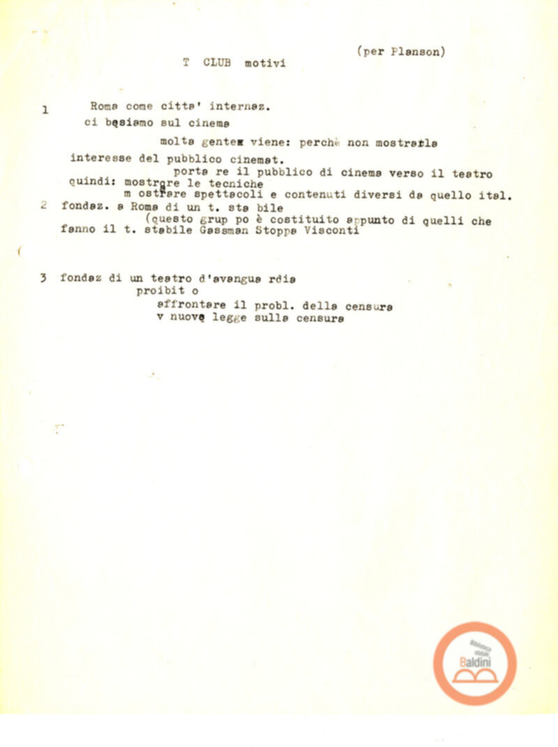 Stagione 1957-1958 - programma