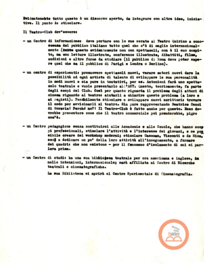 Principi del Teatro Club