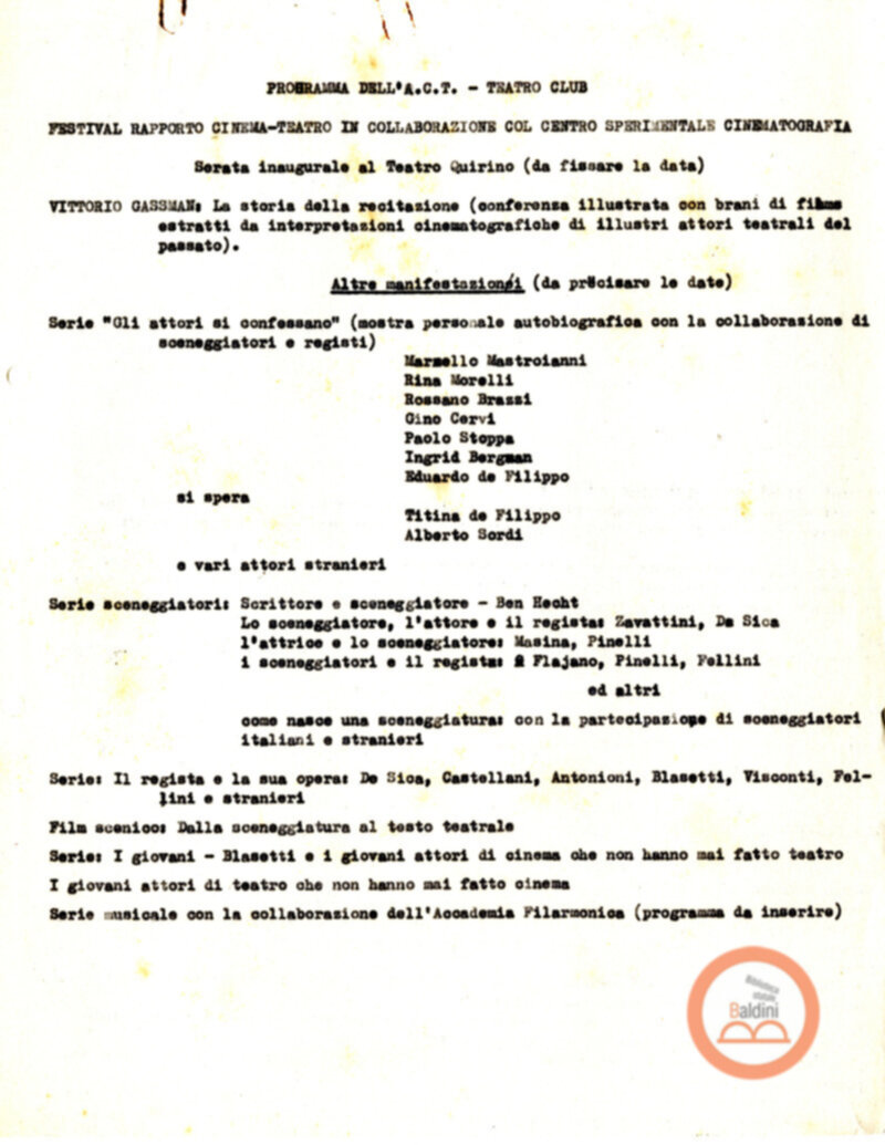 Principi del Teatro Club