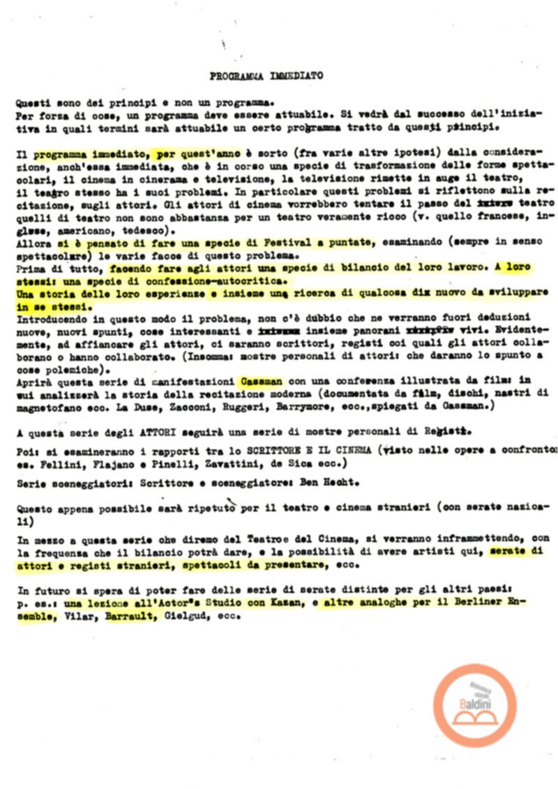 Principi del Teatro Club