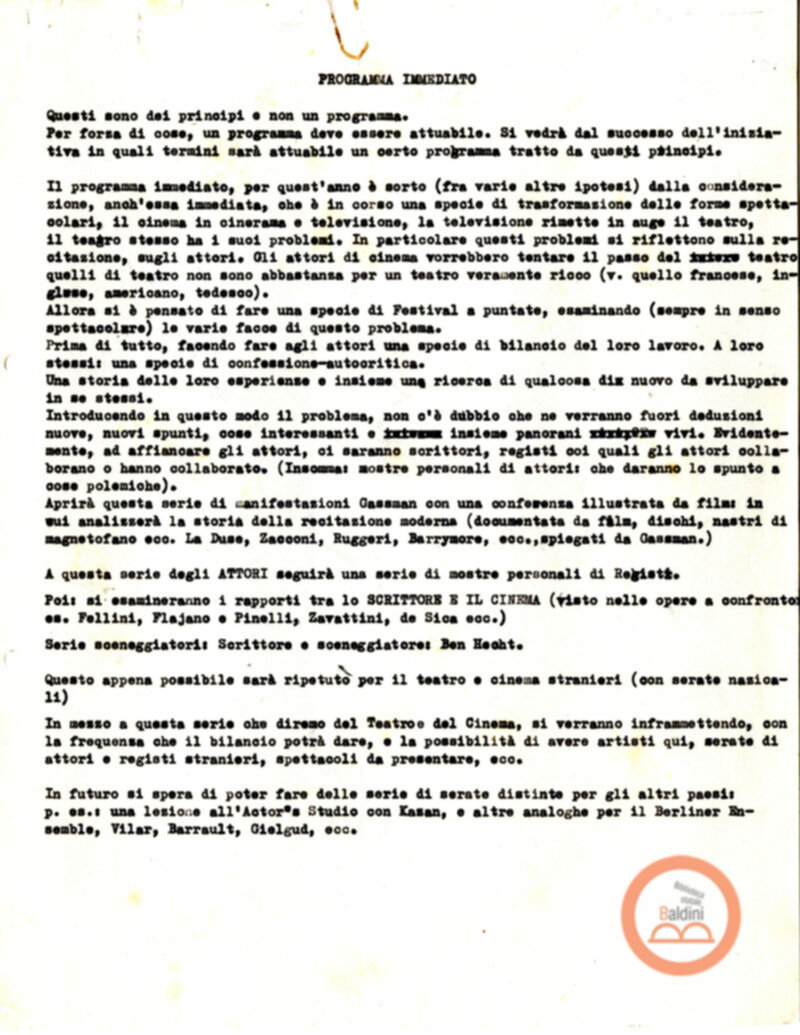 Principi del Teatro Club