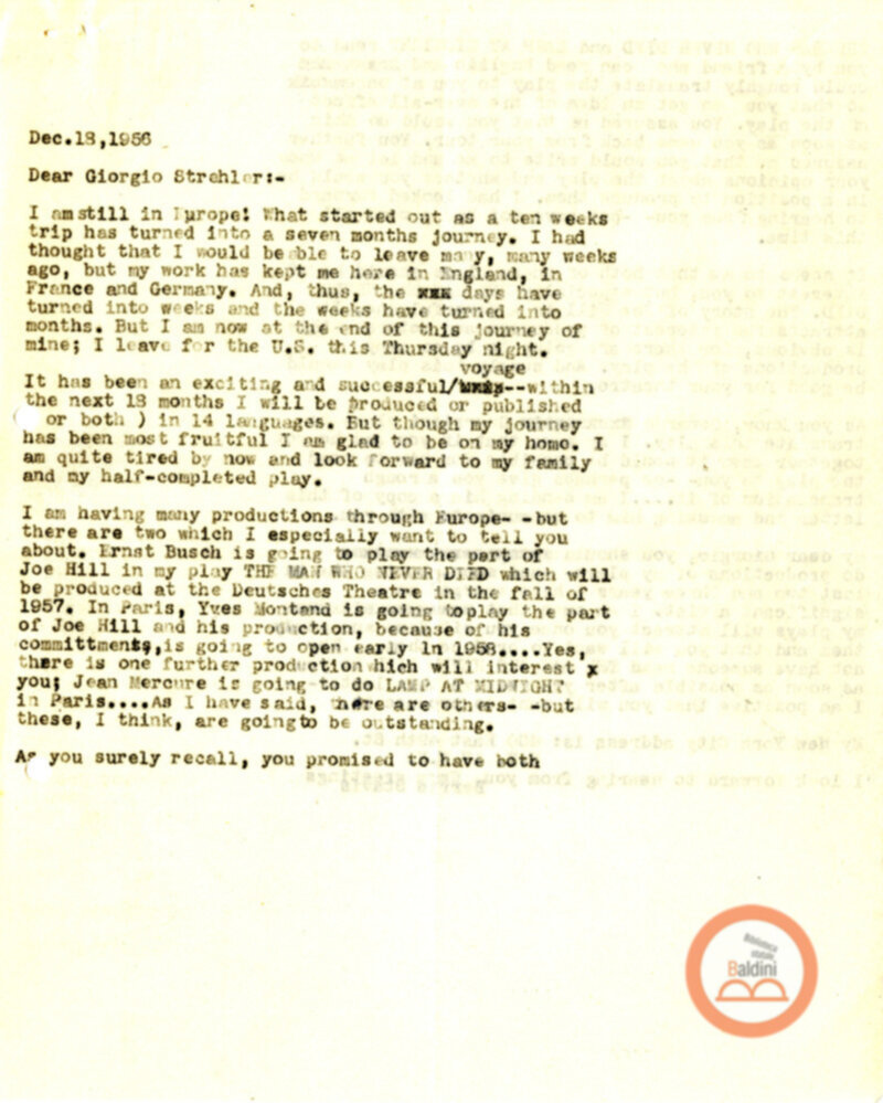 The man who never died e Lamp at midnight