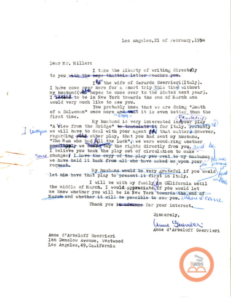 Spettacolo A view from the Bridge