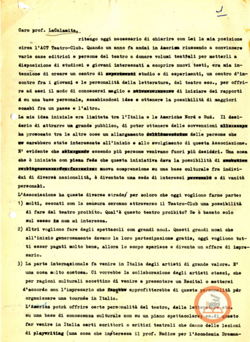 Corrispondenza d'Arbeloff - Clamita