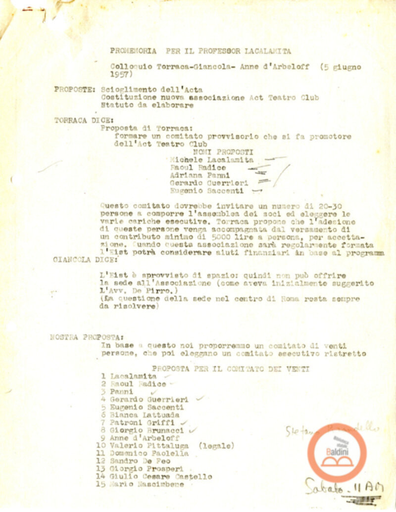 Corrispondenza d'Arbeloff - Clamita