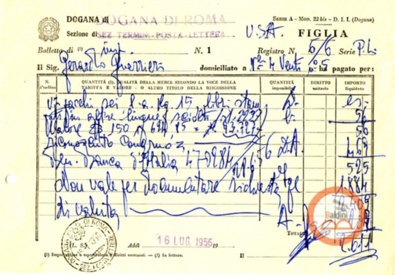 Corrispondenza con Margaret Sherman