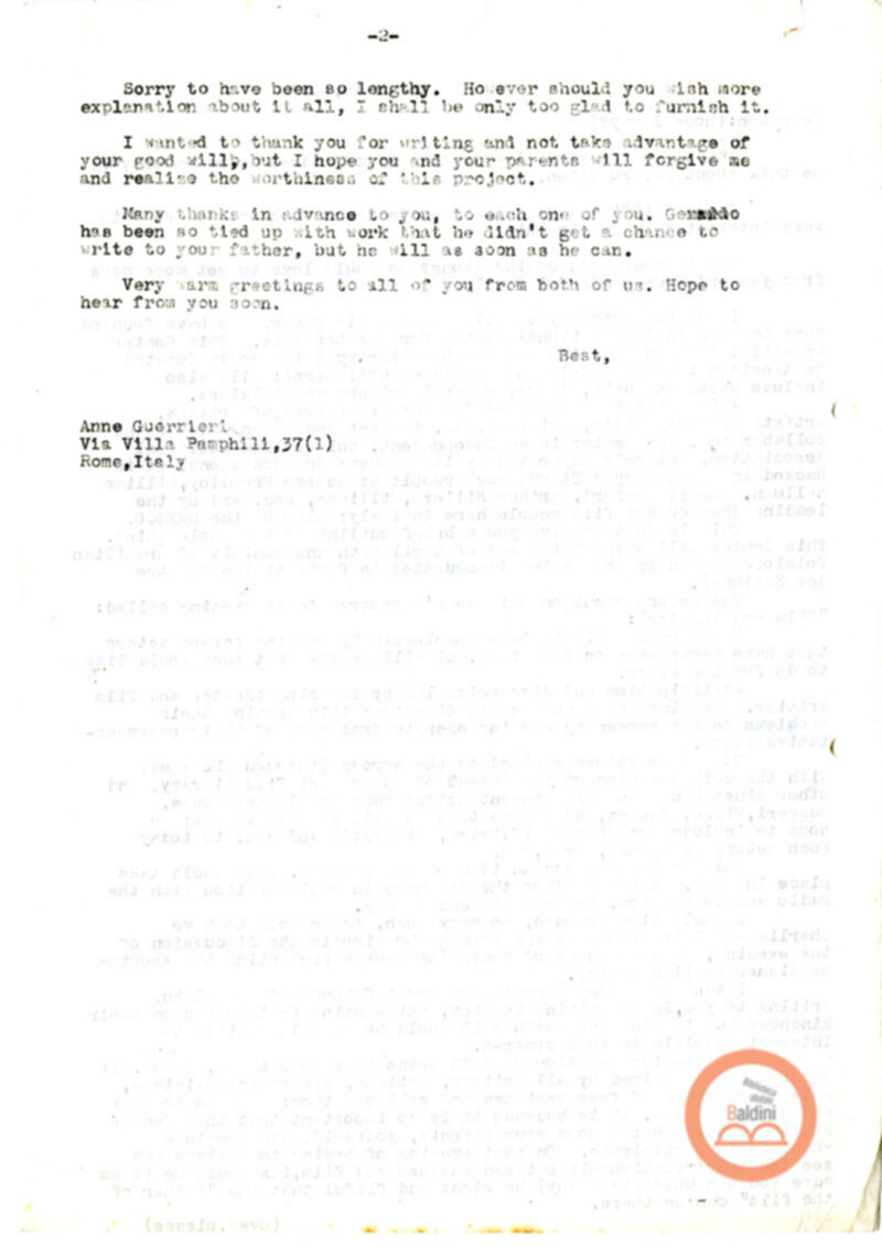 Stagione 1956 - 1957 - corrispondenza