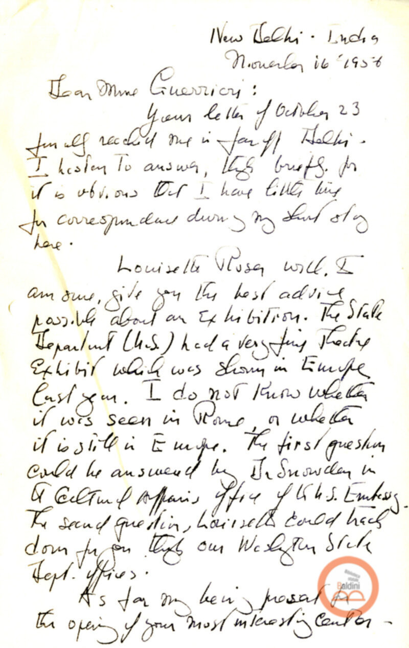 Stagione 1956 - 1957 - corrispondenza