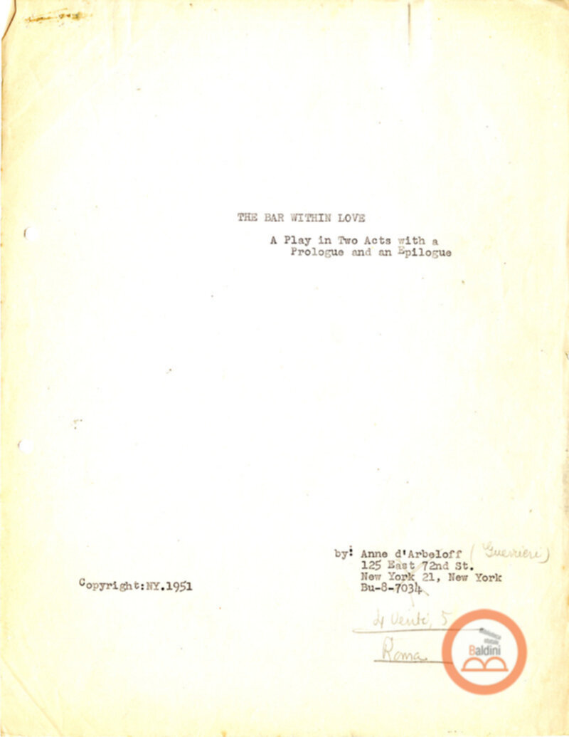 Stagione 1956 - 1957 - corrispondenza