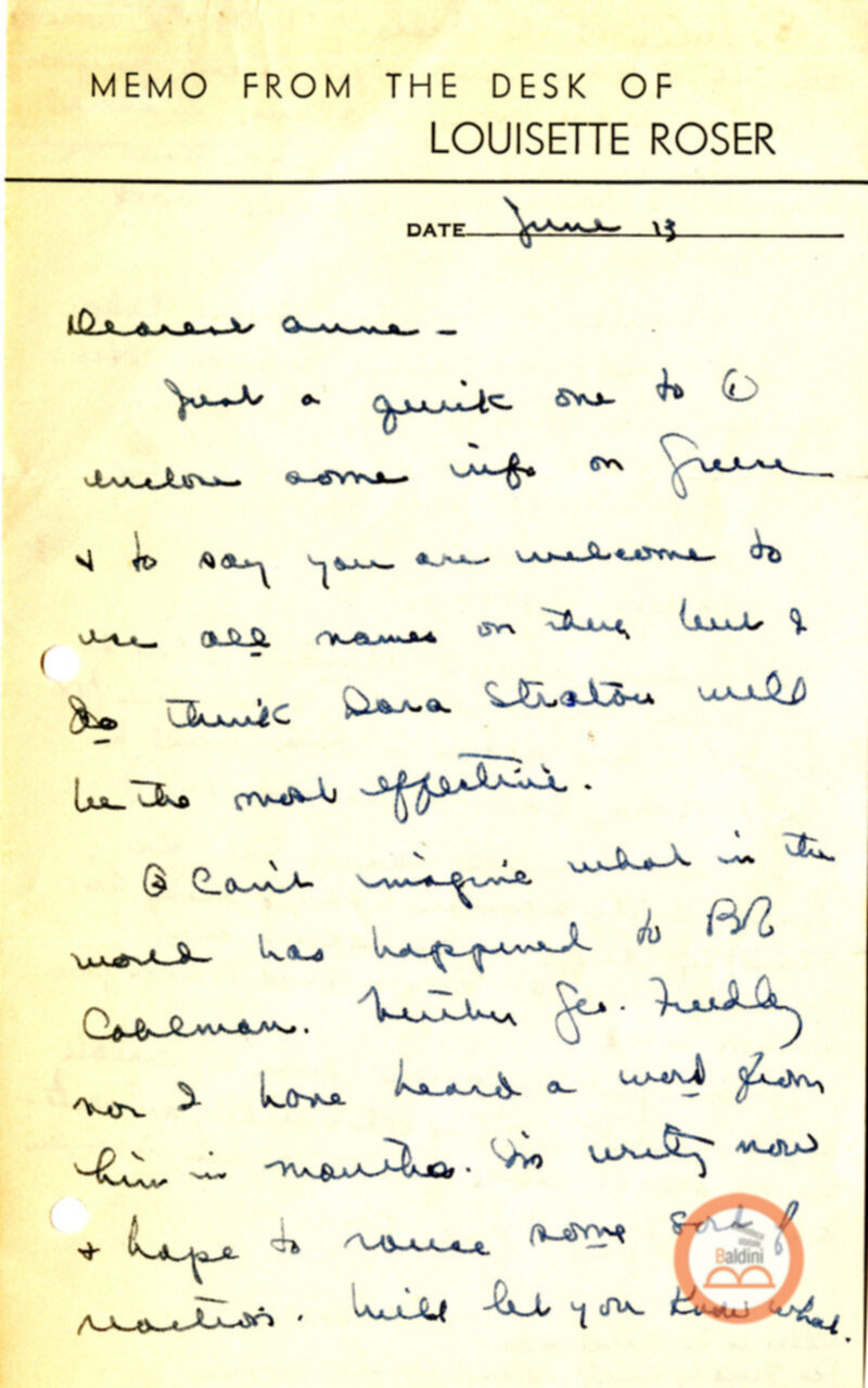 Stagione 1956 - 1957 - corrispondenza