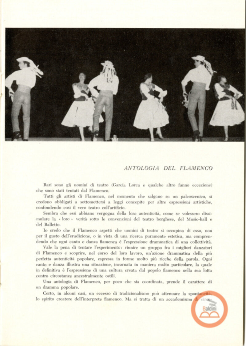 "Lorca e il flamenco"