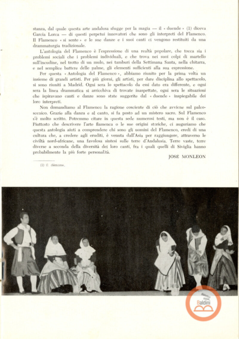 "Lorca e il flamenco"