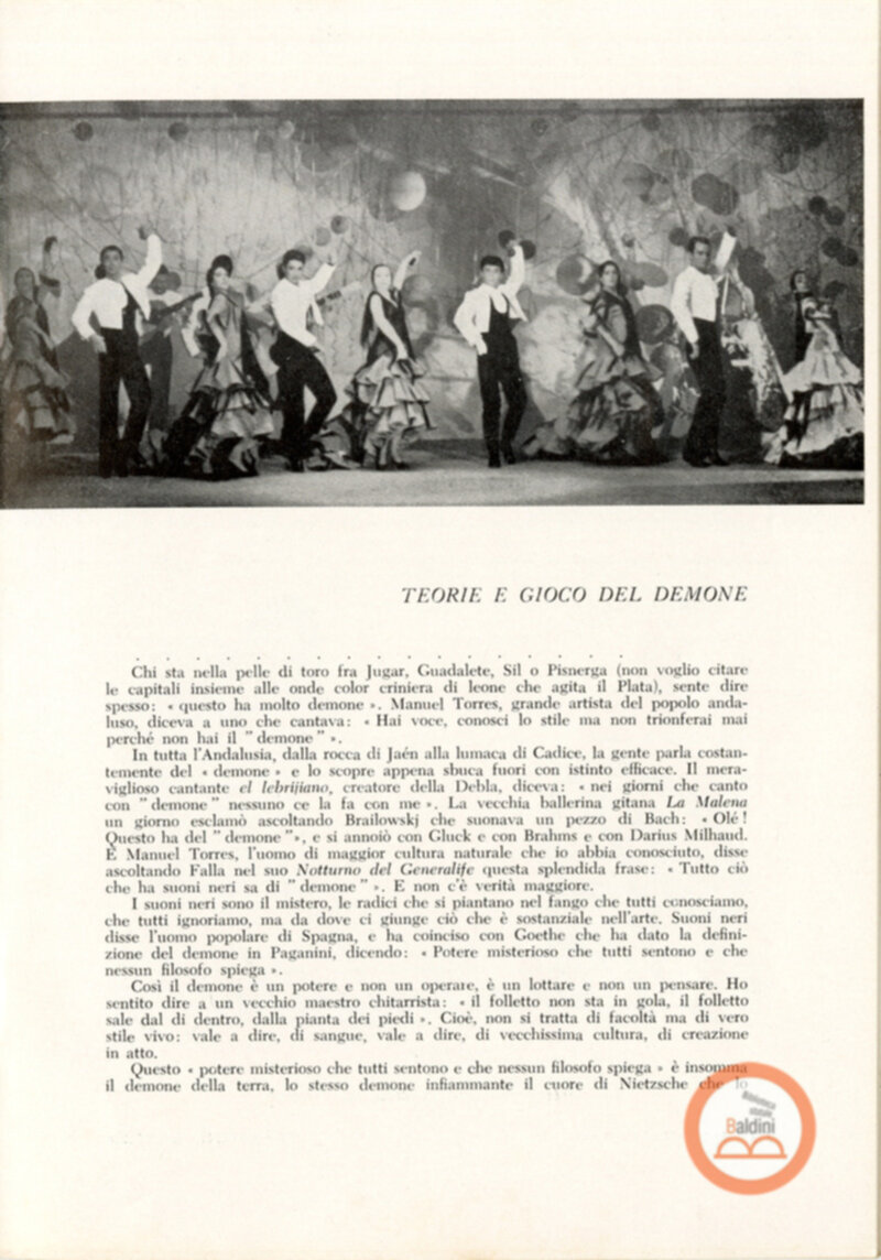 "Lorca e il flamenco"