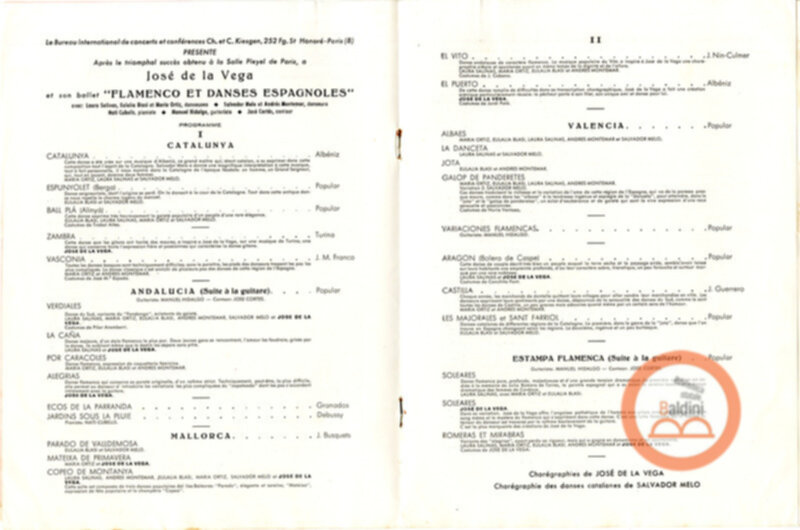 "Flamenco et danses espagnoles"