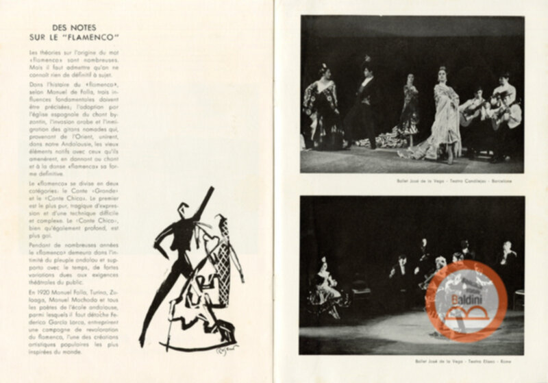 "Flamenco ispiré par Federico Garcia Lorca. José De la Vega et sa Compagnie"