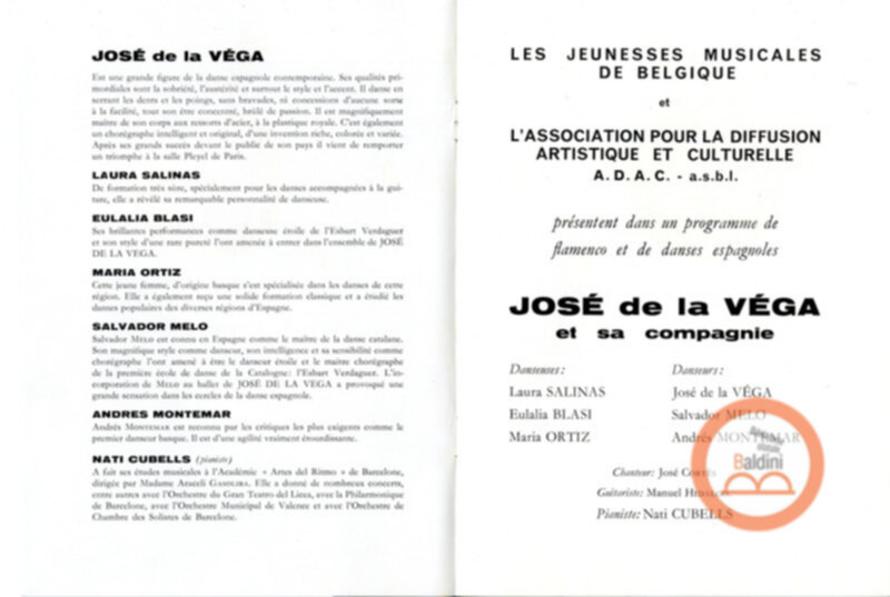 Lorca e il Flamenco. Turnée in Belgio e in Lussemburgo