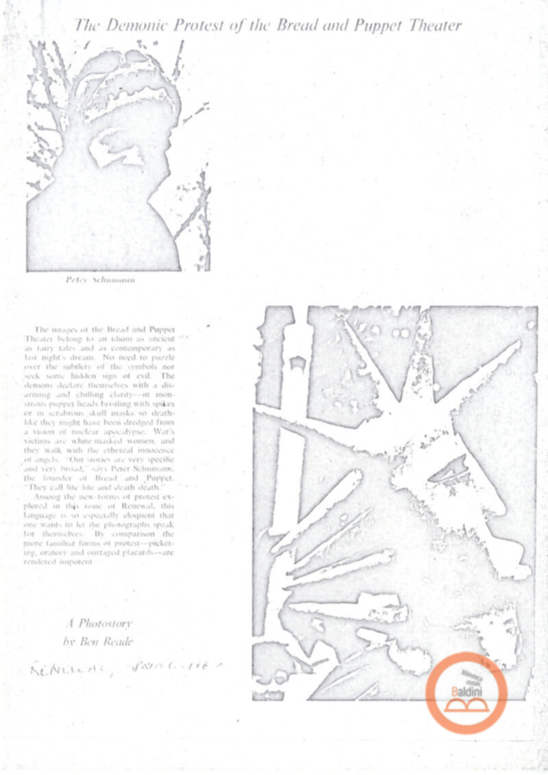 Bread and Puppet Theatre - rassegna stampa