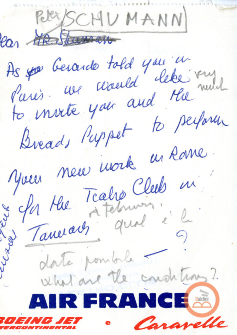 Bread and Puppet Theatre - appunti