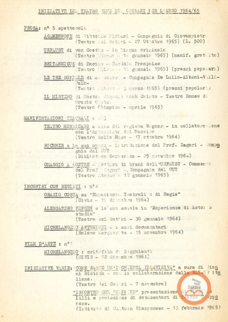 Collaborazione con il Dopolavoro INAIL