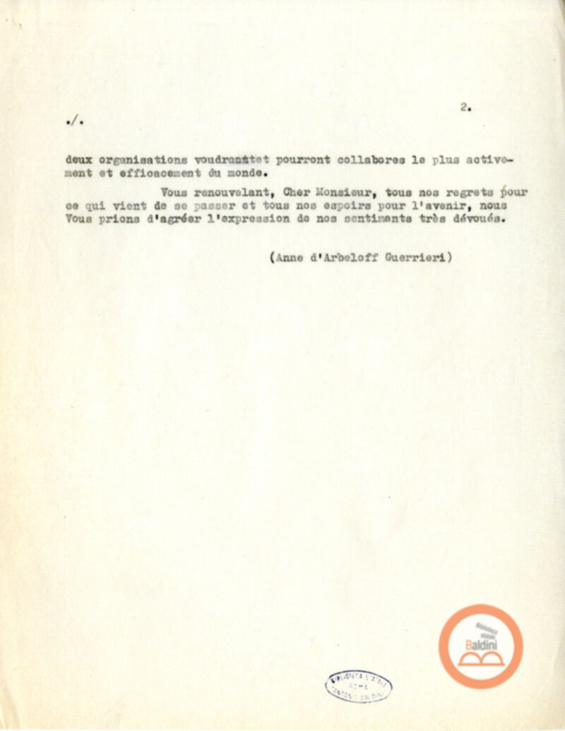 Lettera a Paul Teyssier