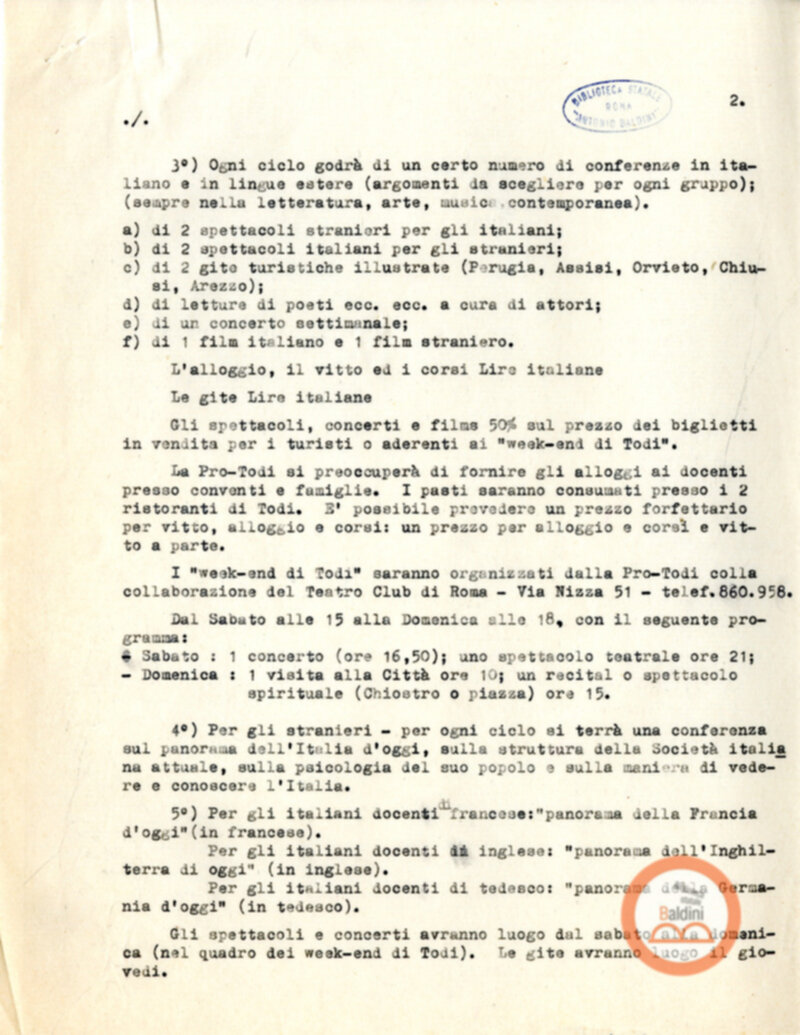 Centro di incontri internazioni per i docenti di lingue