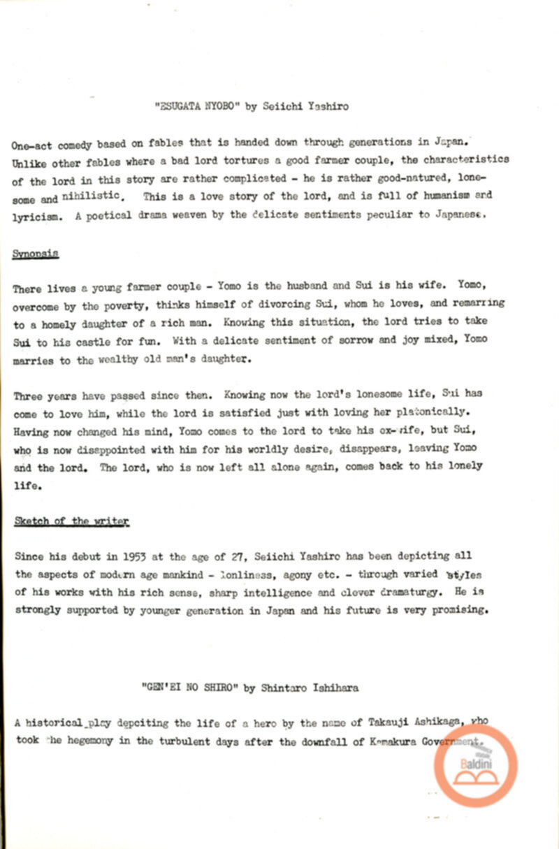 Teatro Shiki - spettacolo e artisti