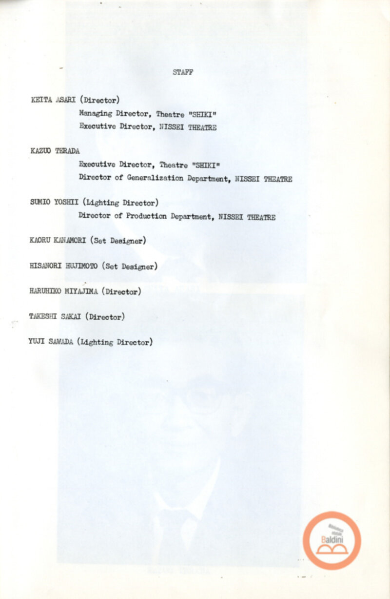 Teatro Shiki - spettacolo e artisti