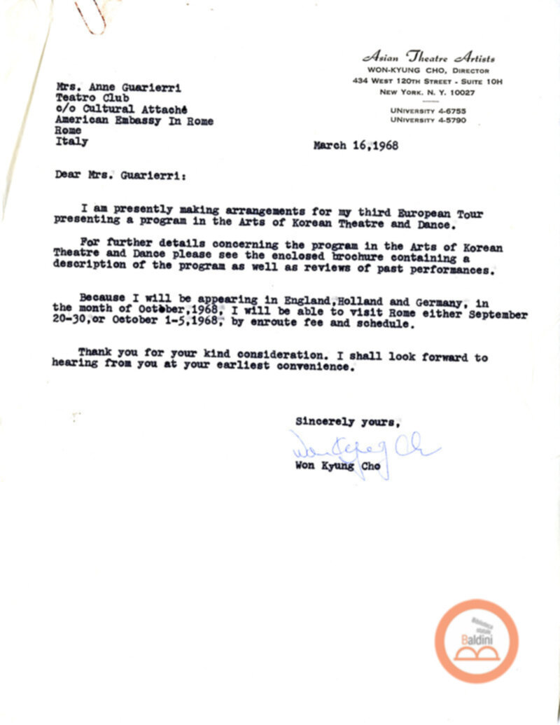 Spettacolo di Kabuki - corrispondenza