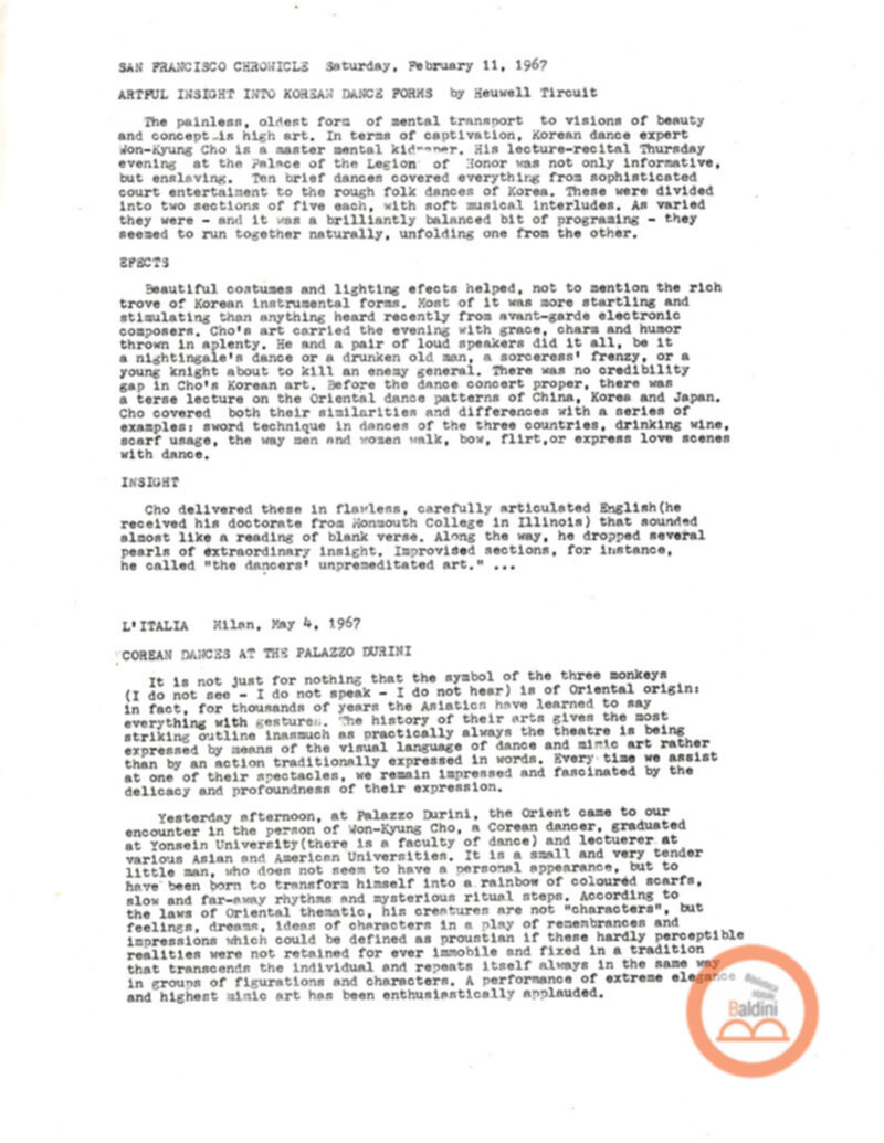 Asian Theatre Artist - rassegna stampa