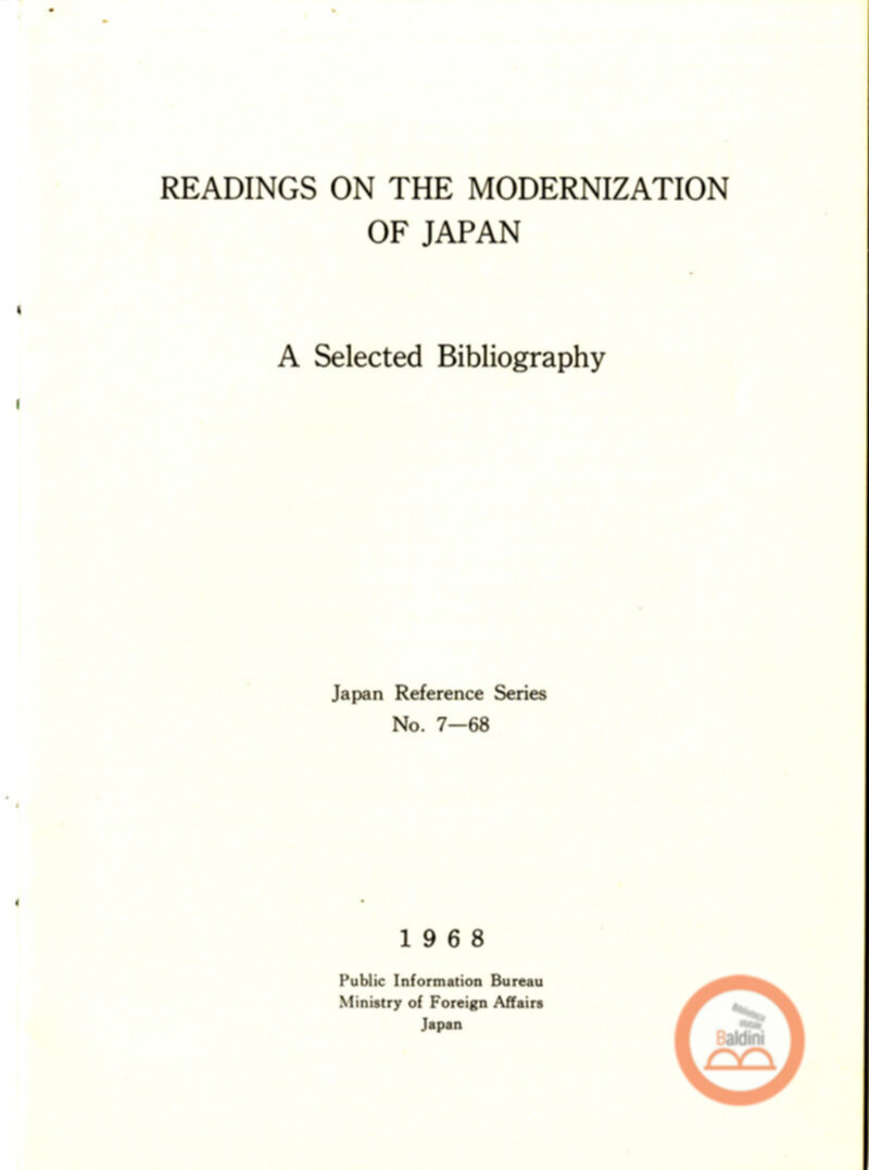 Reading on the modernization of Japan
