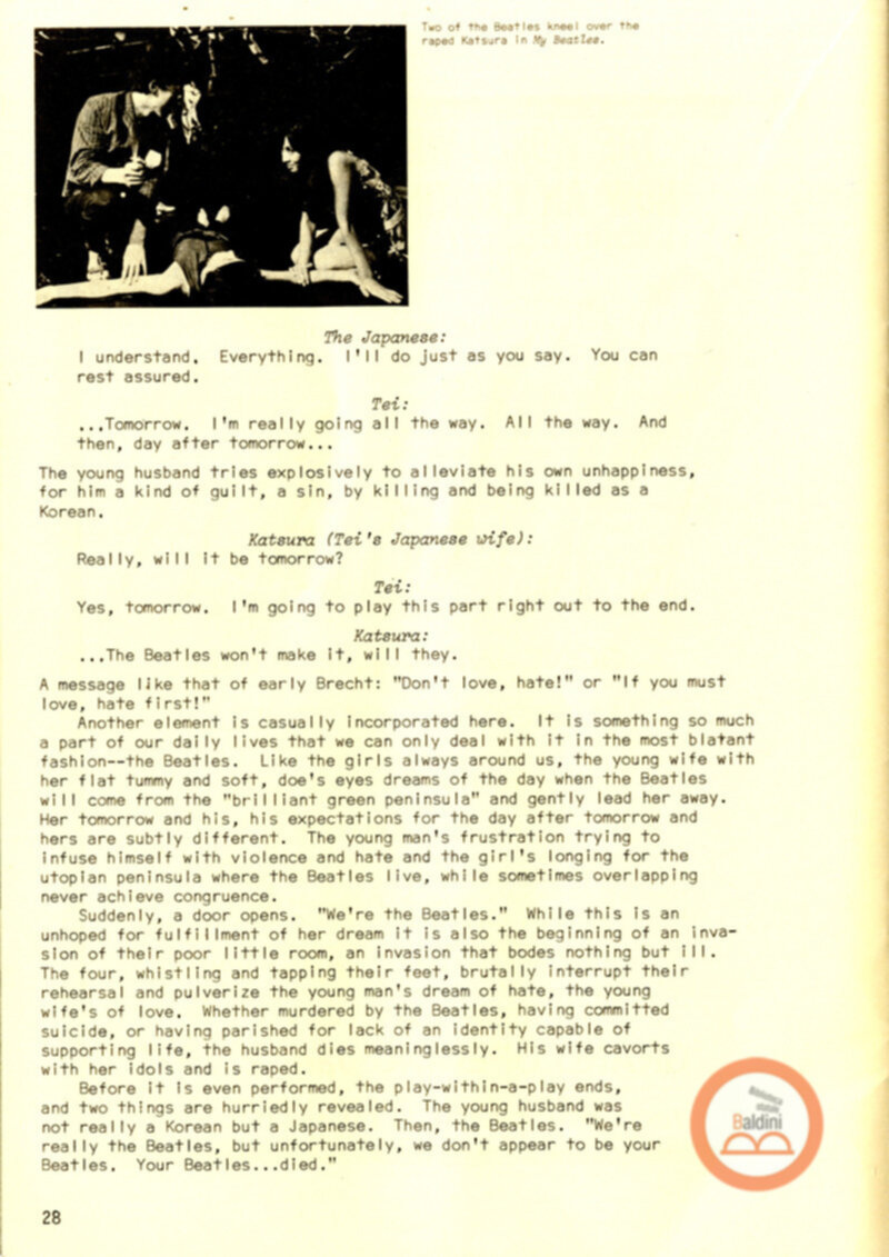 Concerned theatre Japan - rivista