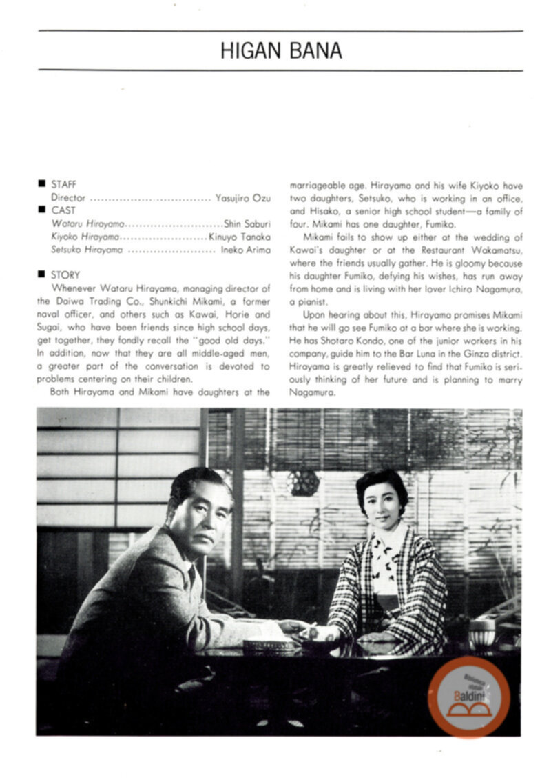 40 years restrospect of selected Japanese films