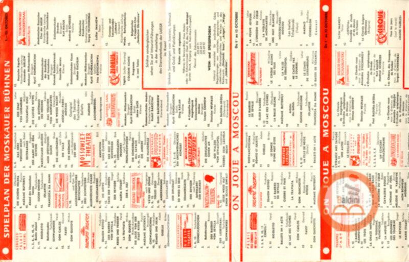 Eventi culturali di Mosca