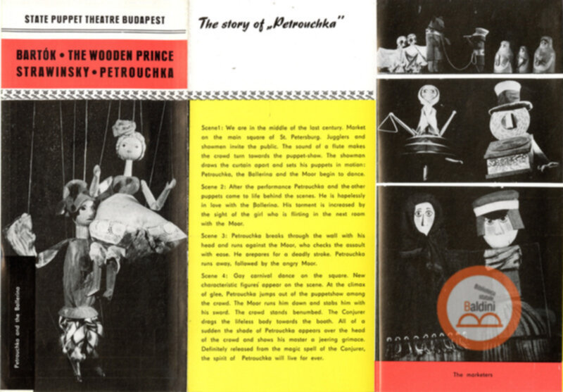 The wooden Strawinsky-Petrouchka