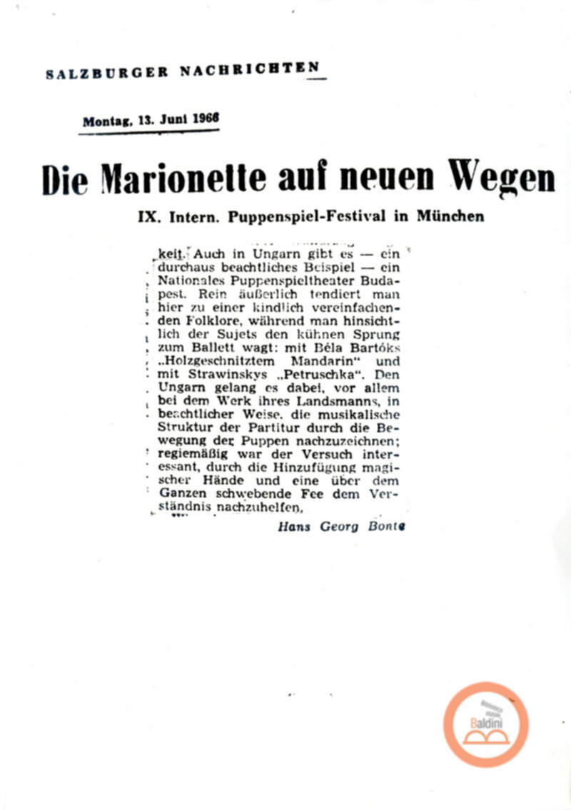 Marionette del Teatro ungherese