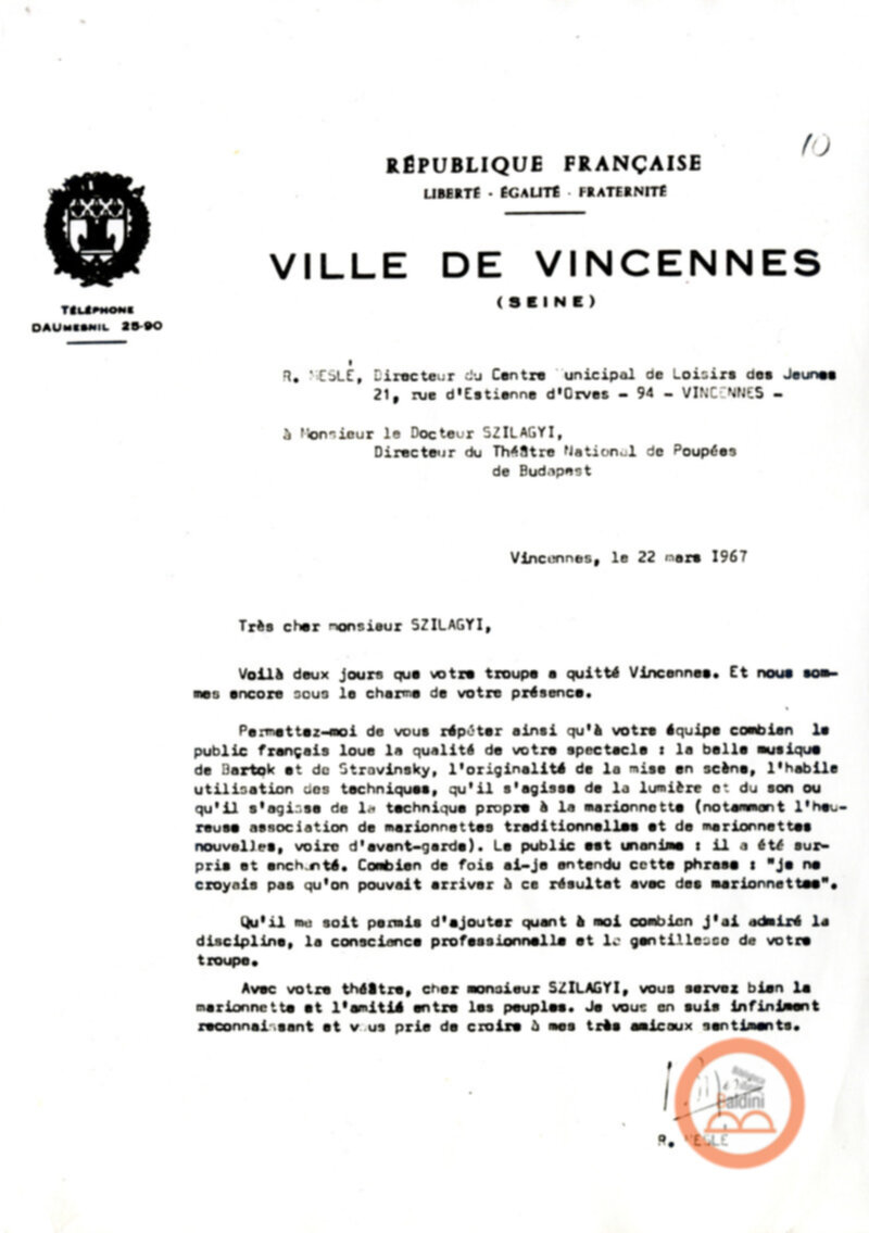 Marionette del Teatro ungherese