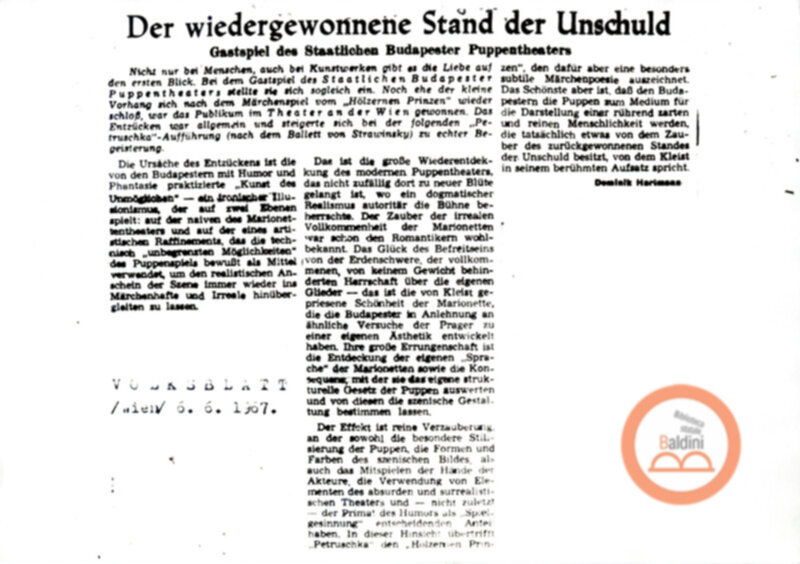 Marionette del Teatro ungherese