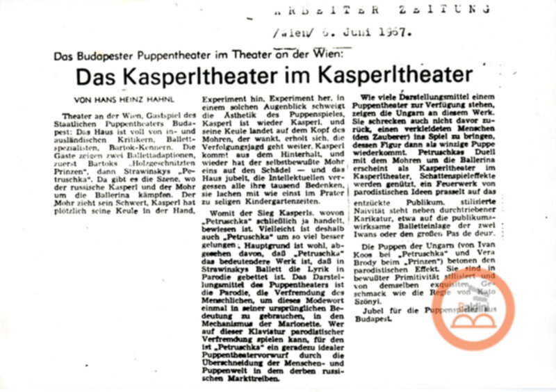 Marionette del Teatro ungherese