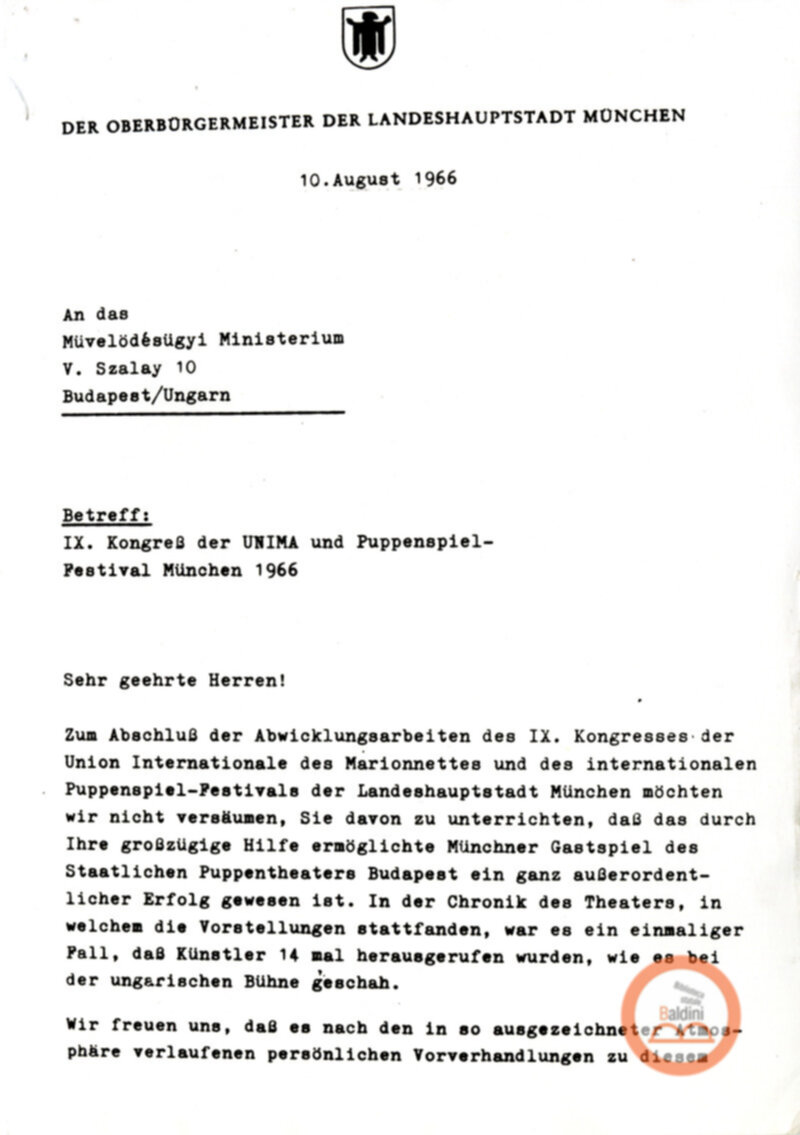 Marionette del Teatro ungherese