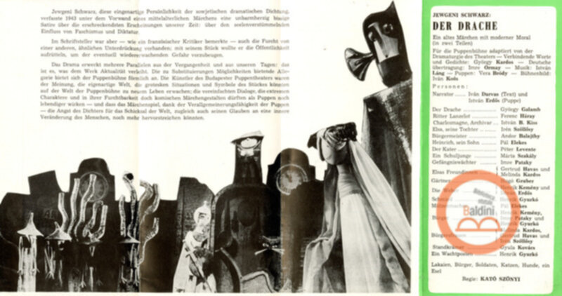 Spettacolo dei burattini ungheresi Der drache