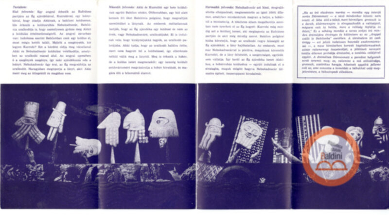 Burattini ungheresi Angyal Szállt le babilonba