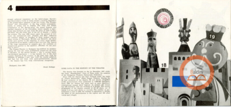 Burattini ungheresi del Teatro di Budapest