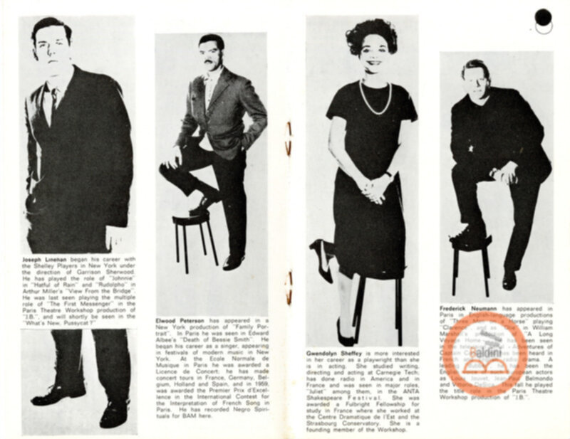 In White America - programma