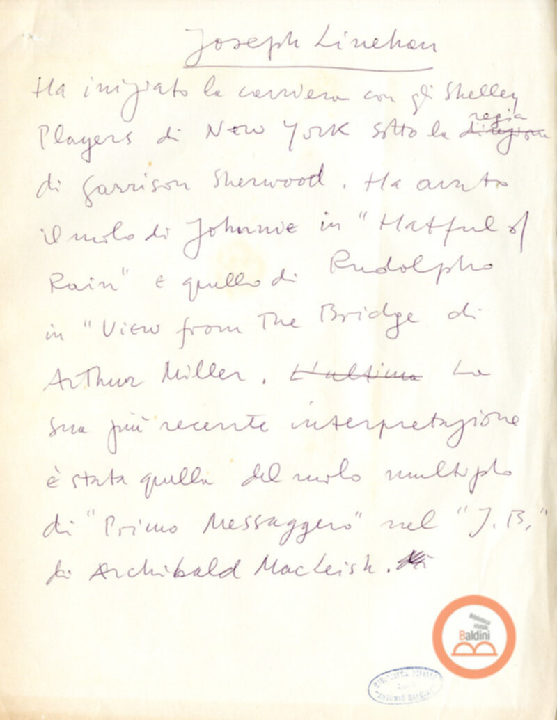 In White America - appunti