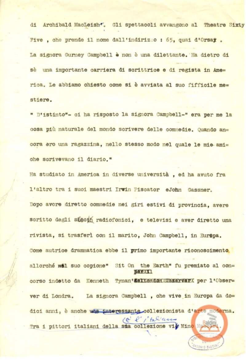 In White America - appunti