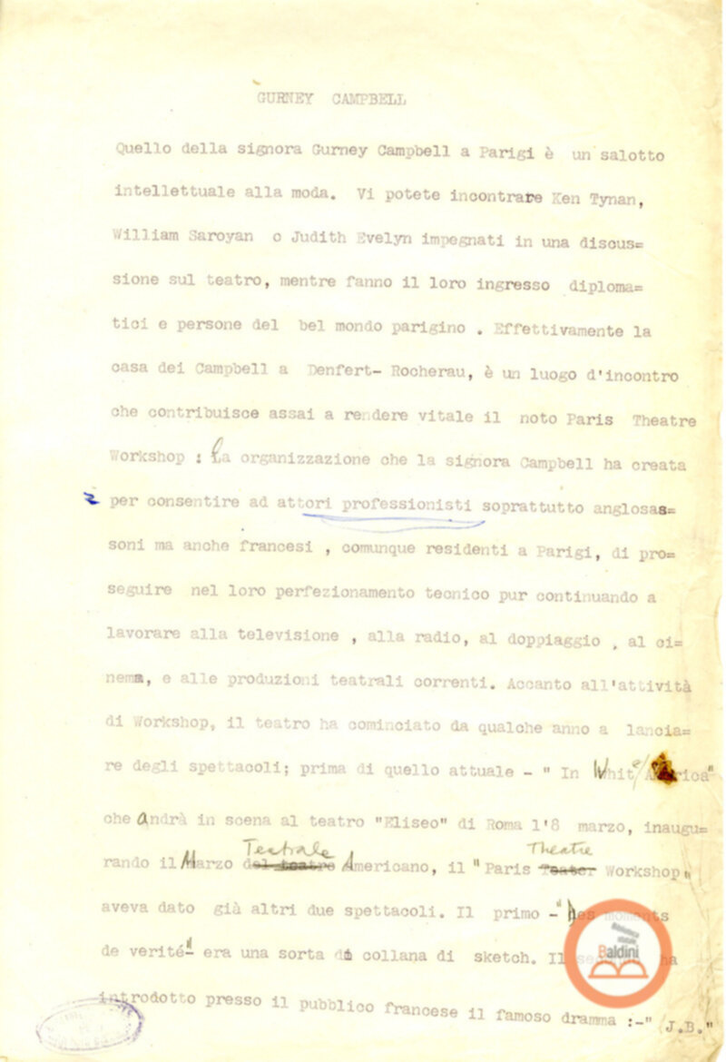 In White America - appunti