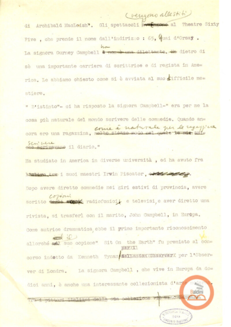 In White America - appunti