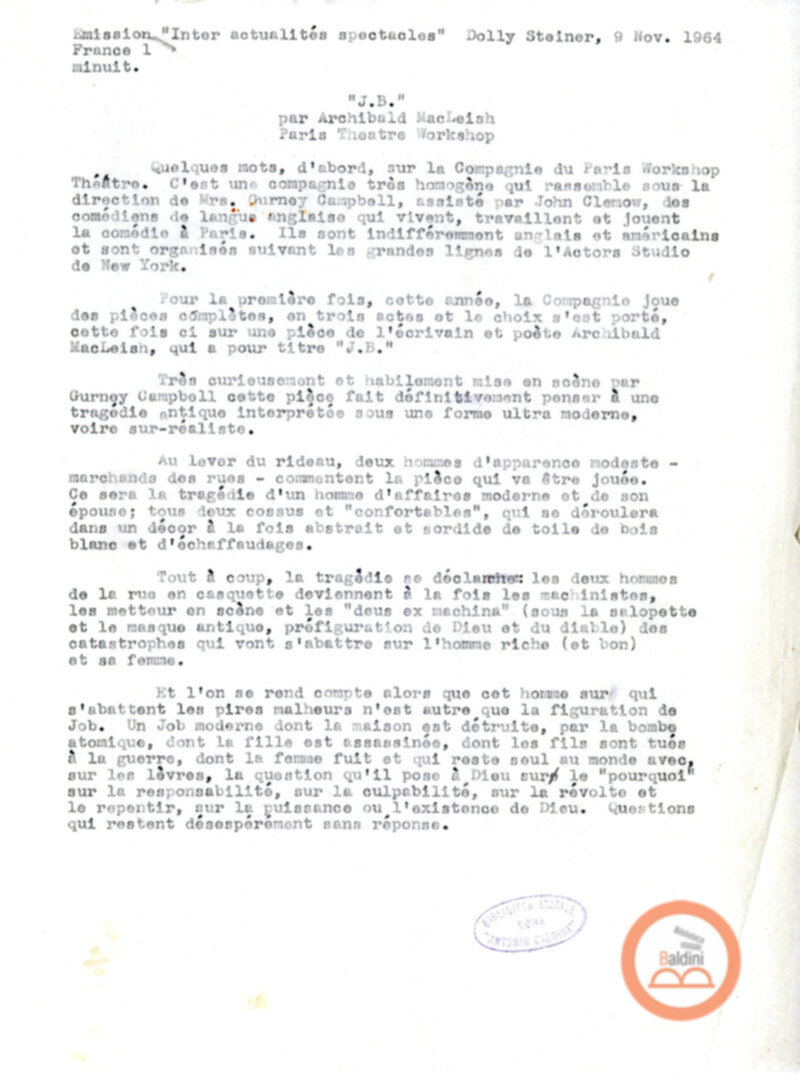 In White America - appunti