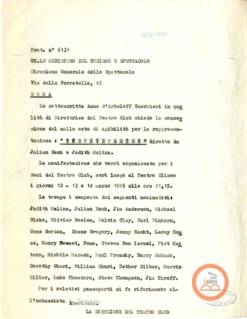 Mysteries - nulla osta di agibilità